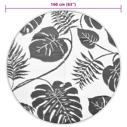Outdoor-Teppich ARAKIL Grün Ø160 cm PP