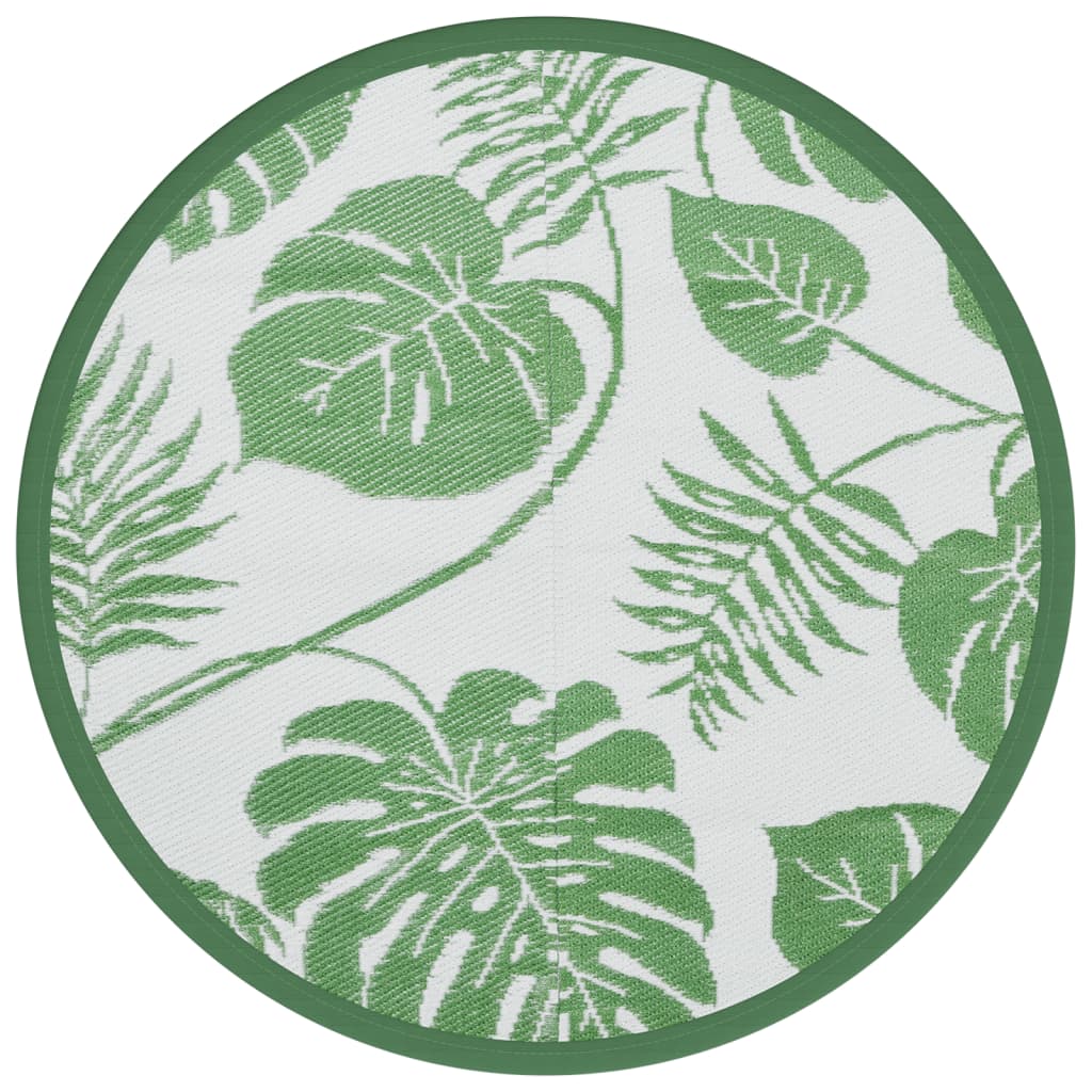 Outdoor-Teppich ARAKIL Grün Ø200 cm PP