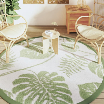 Outdoor-Teppich ARAKIL Grün Ø200 cm PP