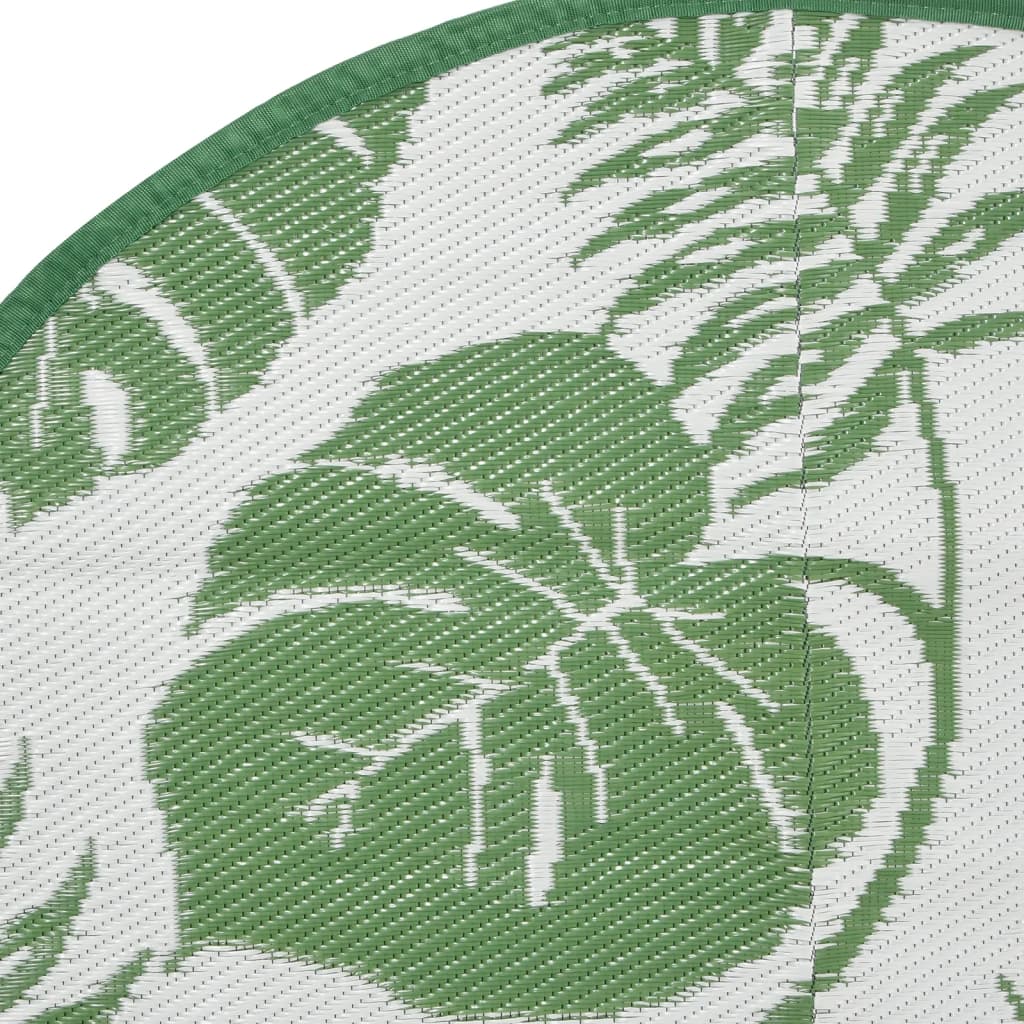 Outdoor-Teppich ARAKIL Grün Ø200 cm PP
