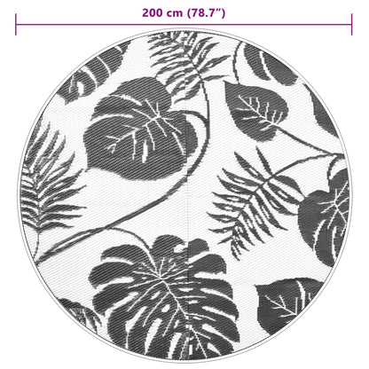 Outdoor-Teppich ARAKIL Grün Ø200 cm PP