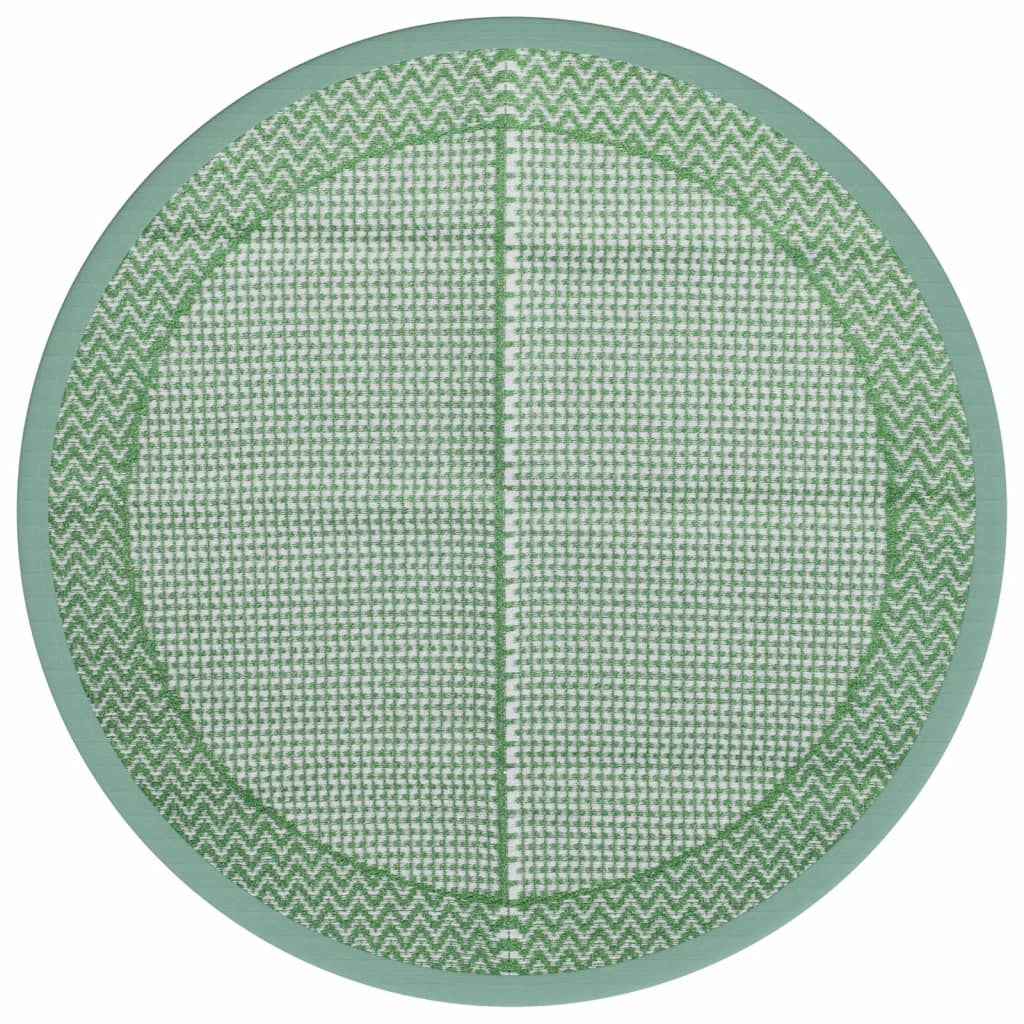 Outdoor-Teppich ARAKIL Grün Ø120 cm PP