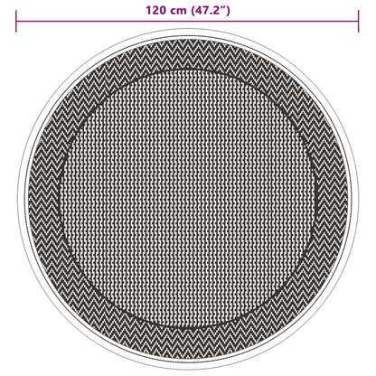 Outdoor-Teppich ARAKIL Grün Ø120 cm PP