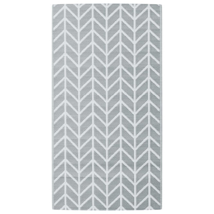 Outdoor-Teppich ARAKIL Grau 80x150 cm PP
