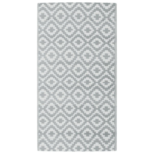 Outdoor-Teppich ARAKIL Grau 80x150 cm PP