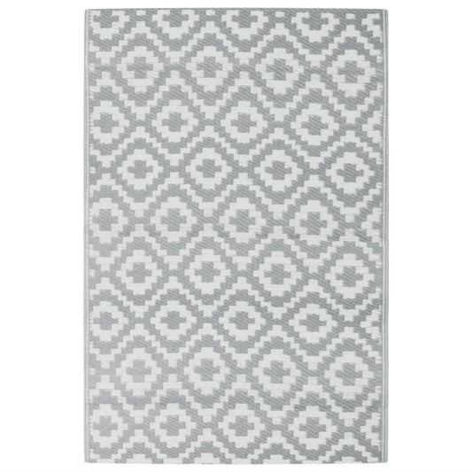 Outdoor-Teppich ARAKIL Grau 120x180 cm PP
