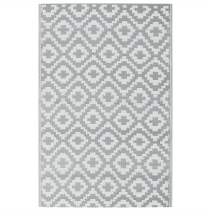 Outdoor-Teppich ARAKIL Grau 190x290 cm PP