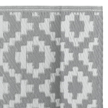 Outdoor-Teppich ARAKIL Grau 190x290 cm PP