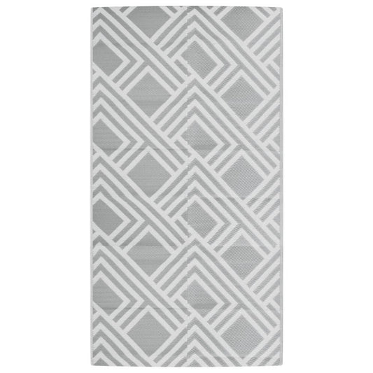 Outdoor-Teppich ARAKIL Grau 80x150 cm PP