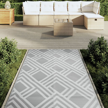 Outdoor-Teppich ARAKIL Grau 120x180 cm PP