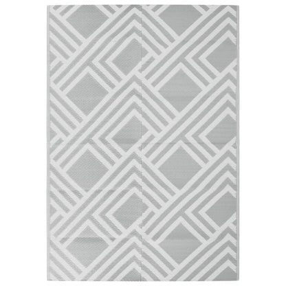 Outdoor-Teppich ARAKIL Grau 160x230 cm PP