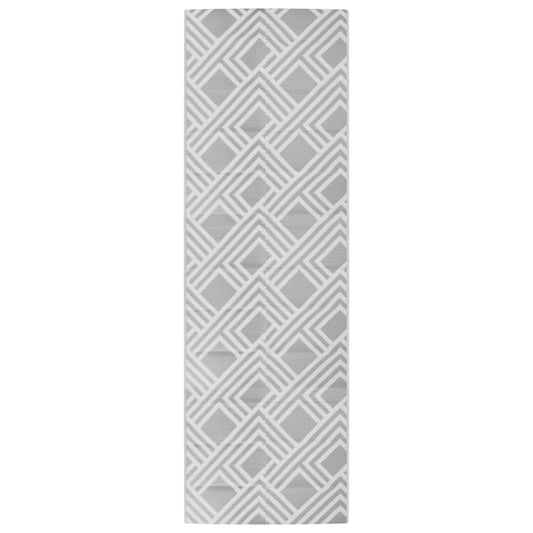 Outdoor-Teppich ARAKIL Grau 80x250 cm PP
