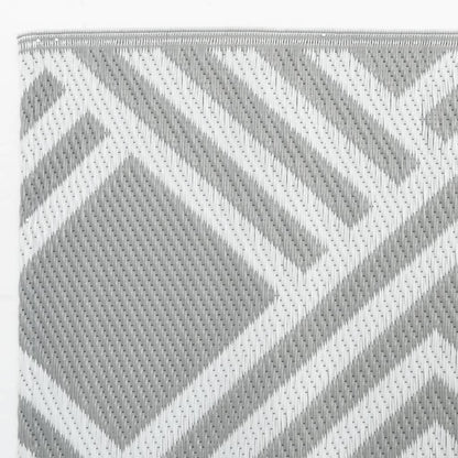 Outdoor-Teppich ARAKIL Grau 80x250 cm PP