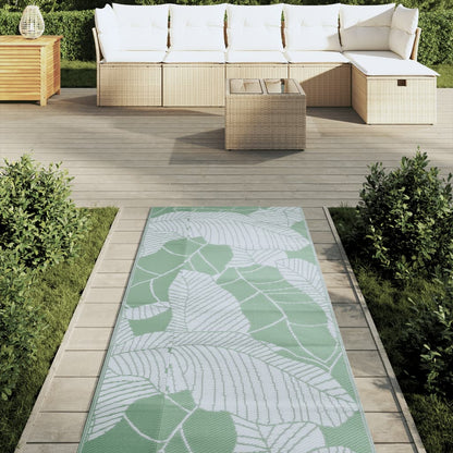 Outdoor-Teppich ARAKIL Grün 80x250 cm PP
