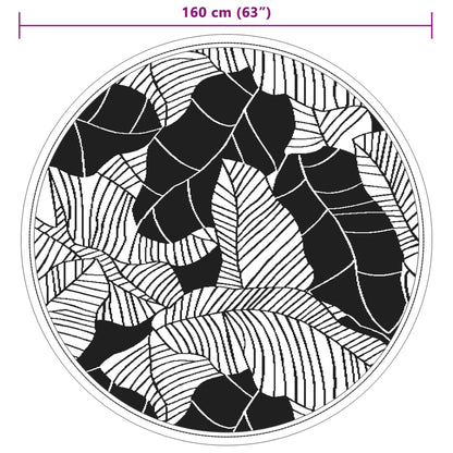 Outdoor-Teppich ARAKIL Grün Ø160 cm PP