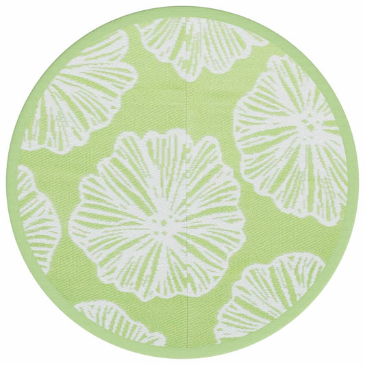 Outdoor-Teppich ARAKIL Grün Ø160 cm PP