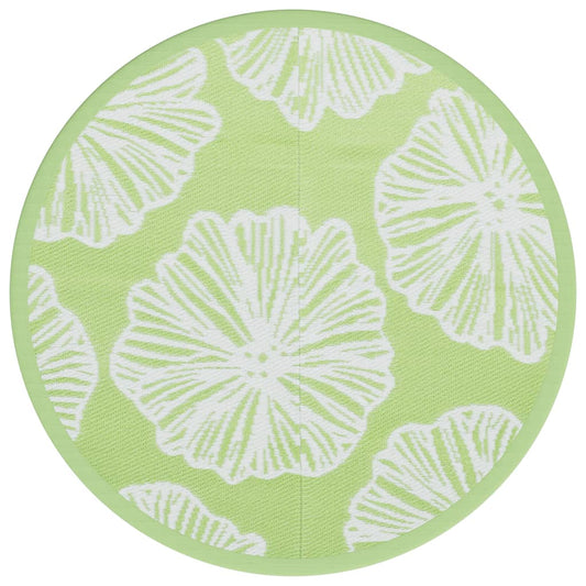 Outdoor-Teppich ARAKIL Grün Ø200 cm PP