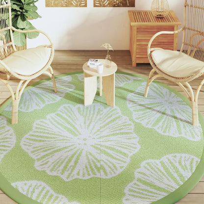 Outdoor-Teppich ARAKIL Grün Ø200 cm PP