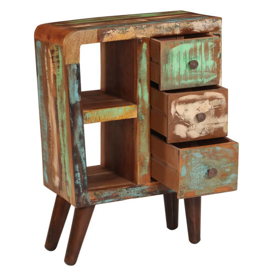 Sideboard 55x30x80 cm Altholz Massiv