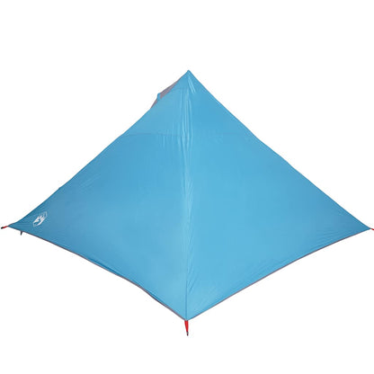 Tipi-Familienzelt 7 Personen Blau Wasserdicht