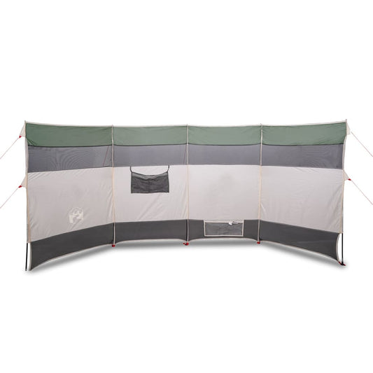 Camping Windbreak Grøn 366x152x152 cm Vandtæt