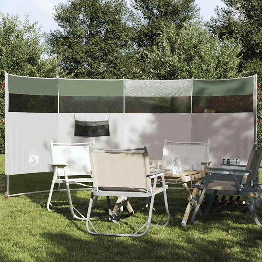 Camping Windbreak Grøn 366x152x152 cm Vandtæt