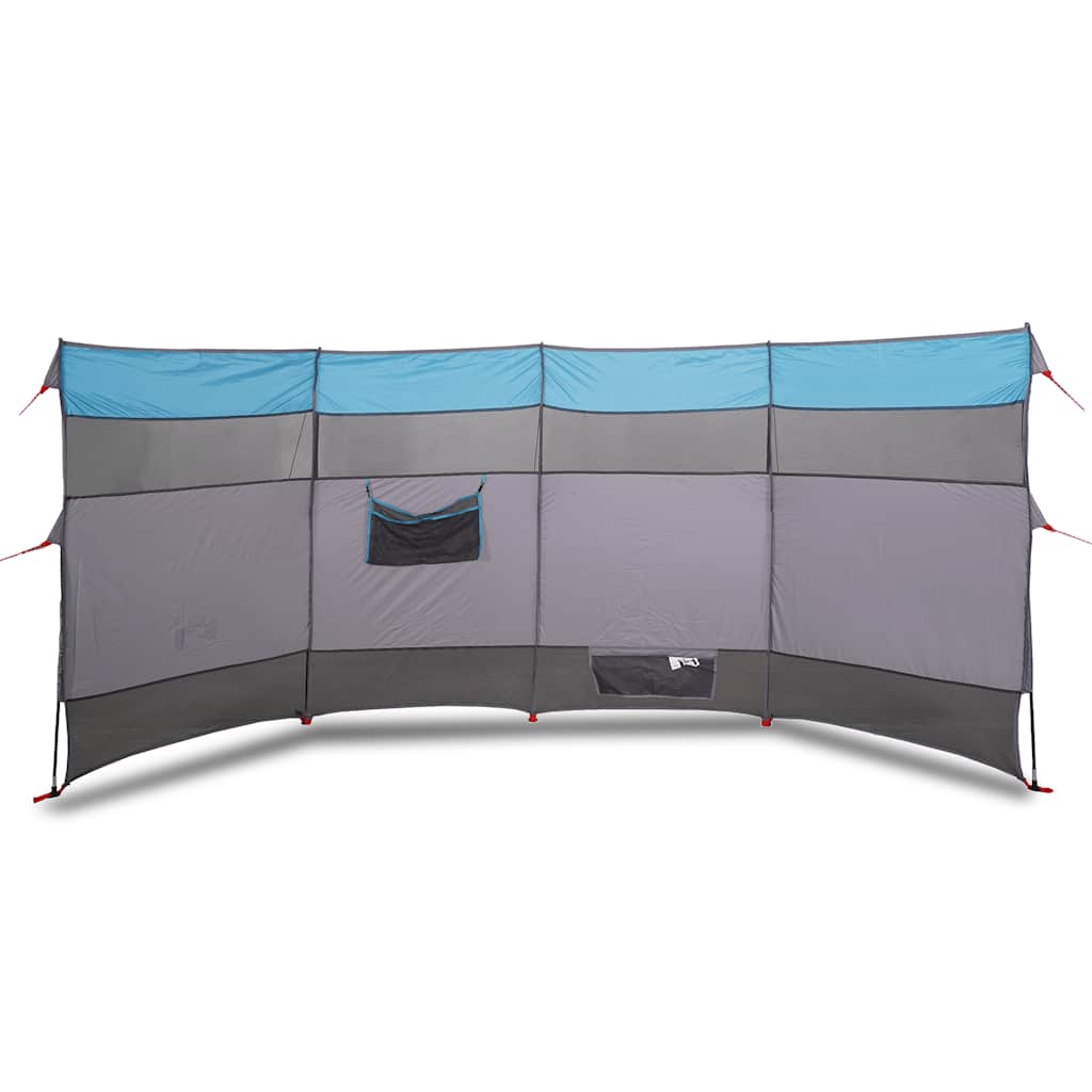 Camping Windbreak Blue 366x152x152 cm Vandtæt