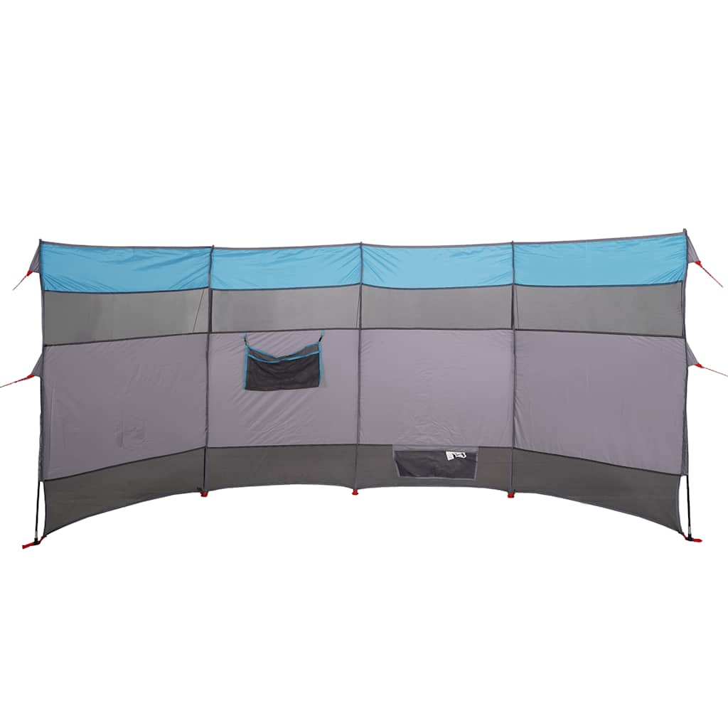 Camping Windbreak Blue 366x152x152 cm Vandtæt