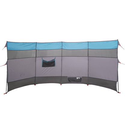 Camping Windbreak Blue 366x152x152 cm Vandtæt