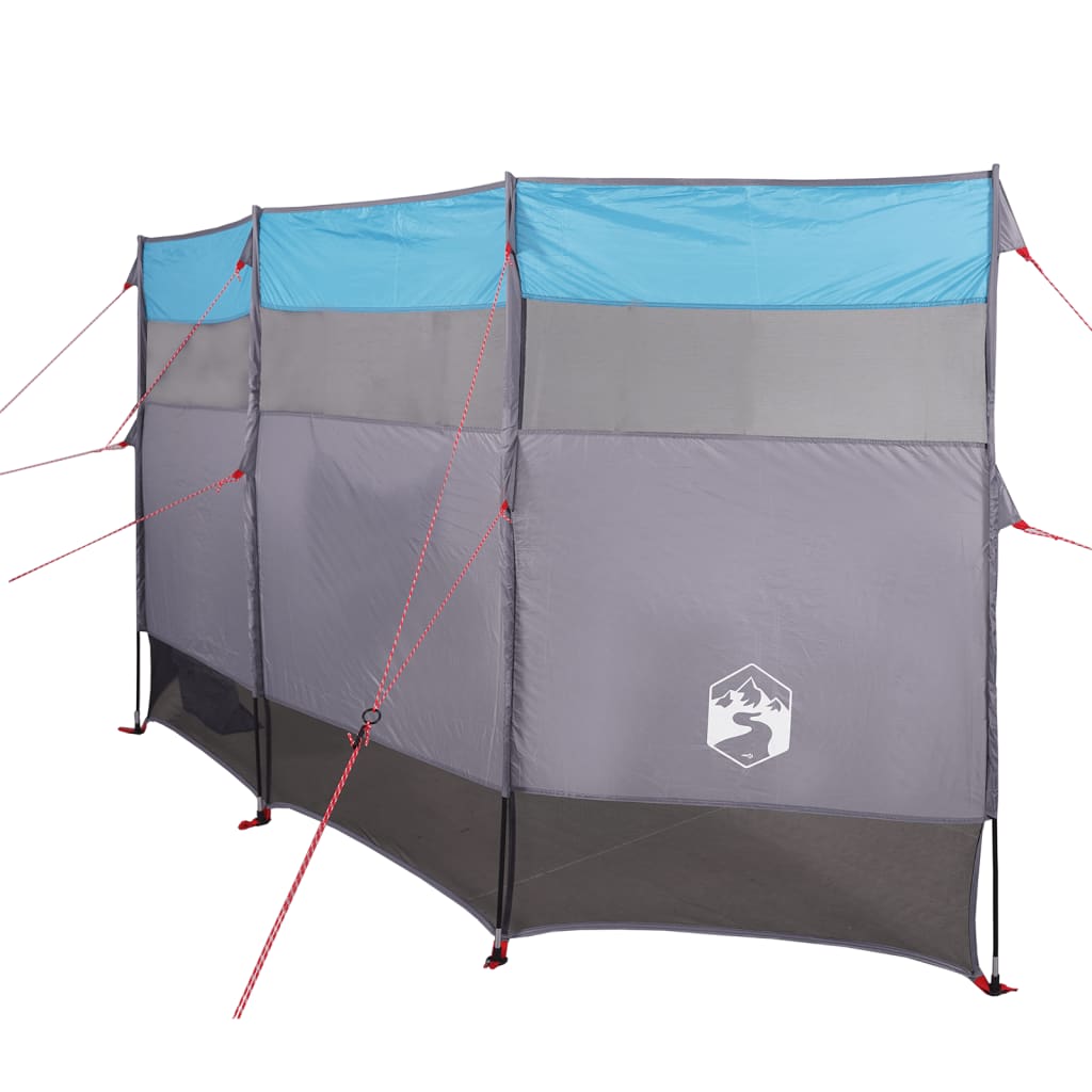 Camping Windbreak Blue 366x152x152 cm Vandtæt