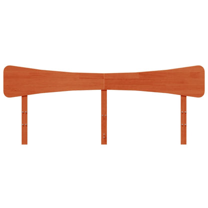 Kopfteil Wachsbraun 180 cm Massivholz Kiefer