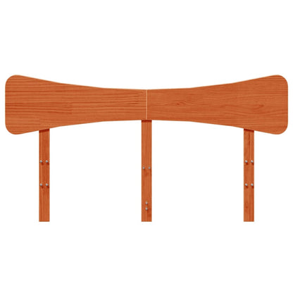 Kopfteil Wachsbraun 150 cm Massivholz Kiefer