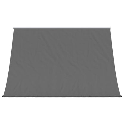 Markise Einziehbar Anthrazit 250x150 cm Stoff und Stahl
