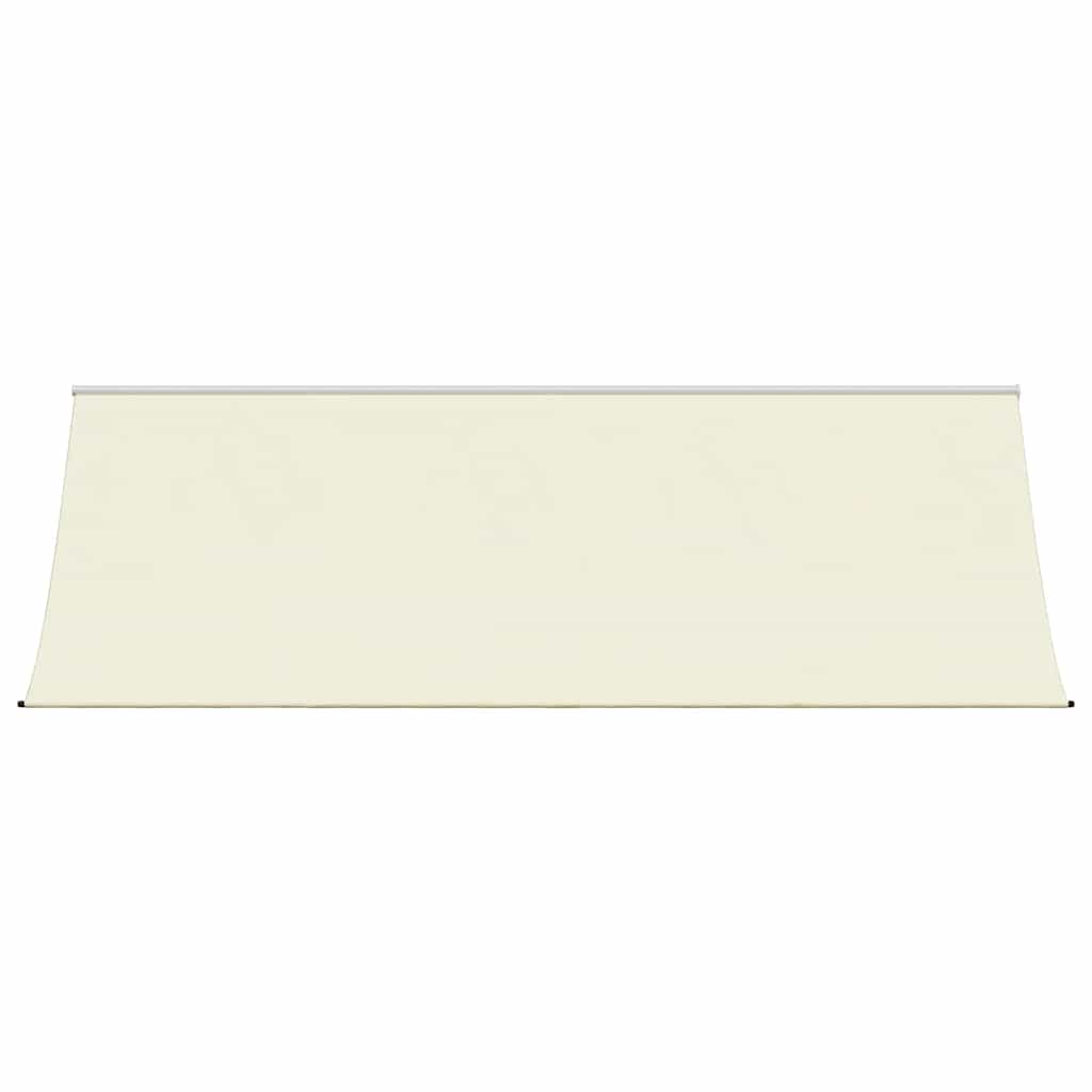 Markise Einziehbar Creme 350x150 cm Stoff und Stahl