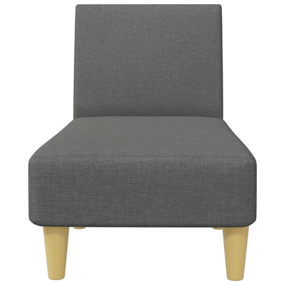 2-delt Sofasæt mørkegrå stof