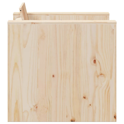 Havestol 79x60x62 cm massivt fyrretræ