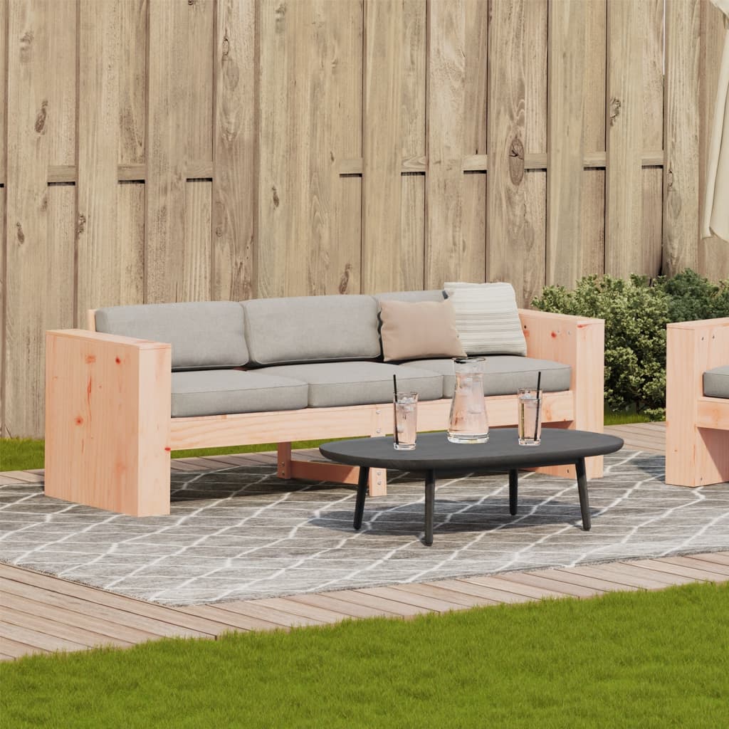 Havesofa 3-personers 189x60x62 cm massivt douglasgrantræ