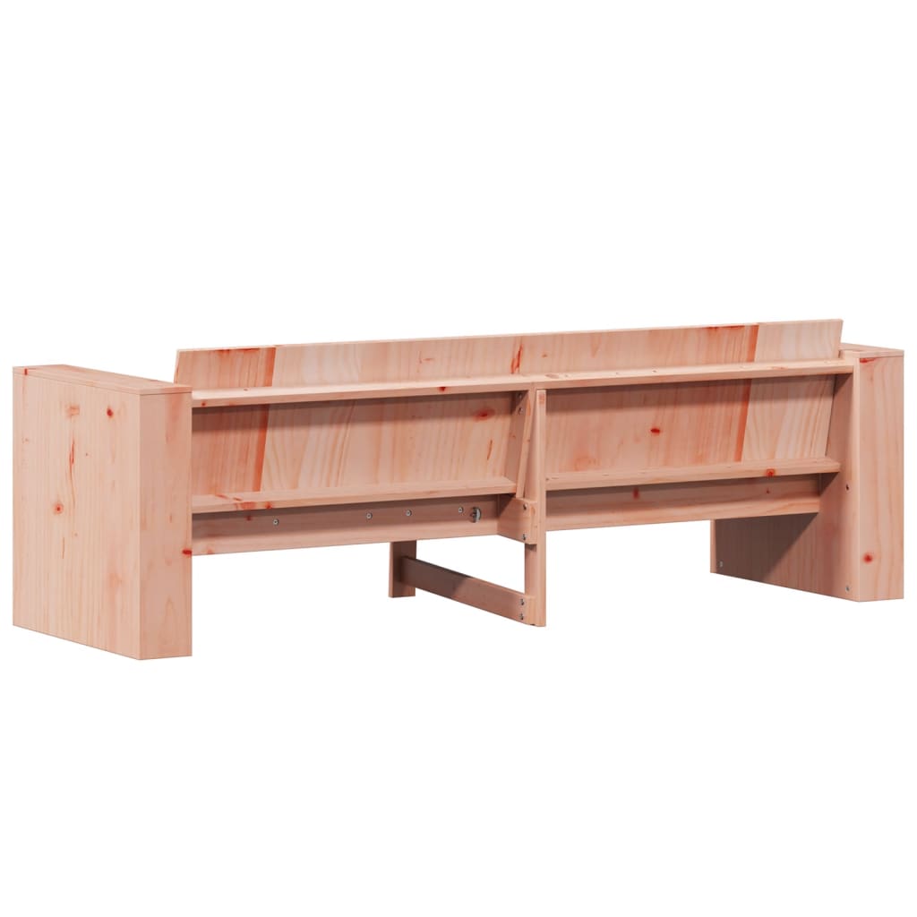 Havesofa 3-personers 189x60x62 cm massivt douglasgrantræ