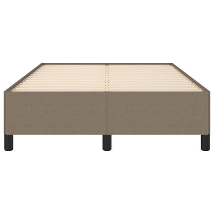 Bettgestell ohne Matratze Taupe 120x190 cm Stoff
