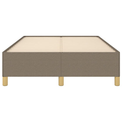 Bettgestell ohne Matratze Taupe 120x190 cm Stoff