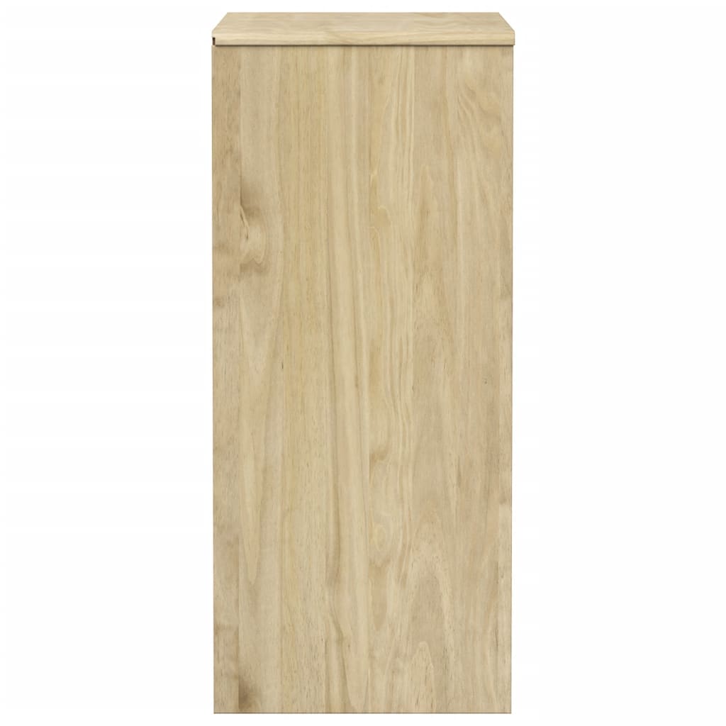 Skuffeskab SAUDA eg look 76,5x39x91 cm massivt træ
