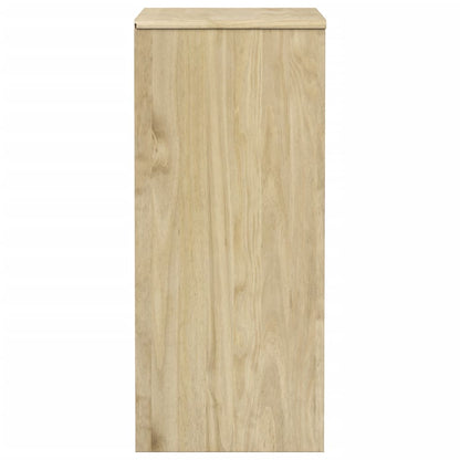 Skuffeskab SAUDA eg look 76,5x39x91 cm massivt træ