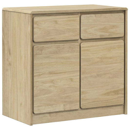 Skænk SAUDA eg look 80x43x75,5 cm fyrretræ