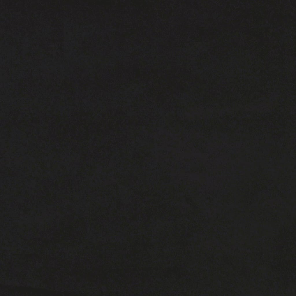 Fußhocker Schwarz 77x55x31 cm Samt