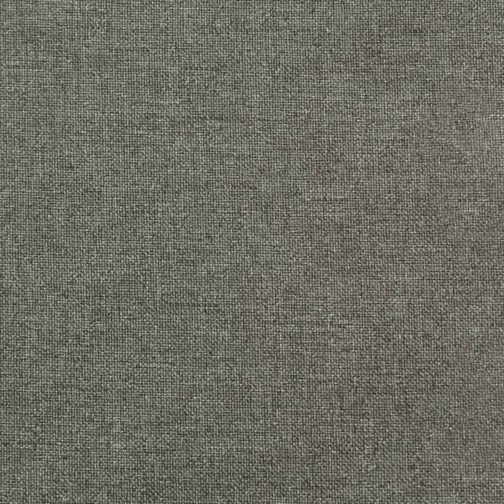 Liegestuhl-Auflage Melange Dunkelgrau (75+105) x 50 x 4 cm Stoff