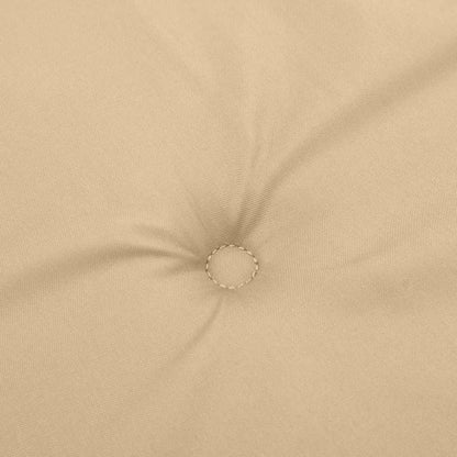 Liegestuhl-Auflage Melange Beige (75+105) x 50 x 4 cm Stoff