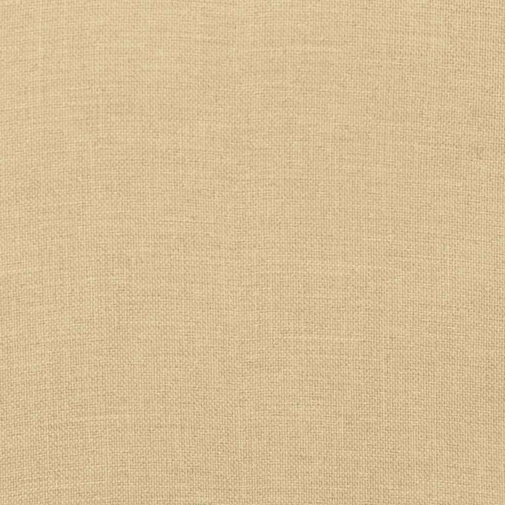 Liegestuhl-Auflage Melange Beige (75+105) x 50 x 4 cm Stoff