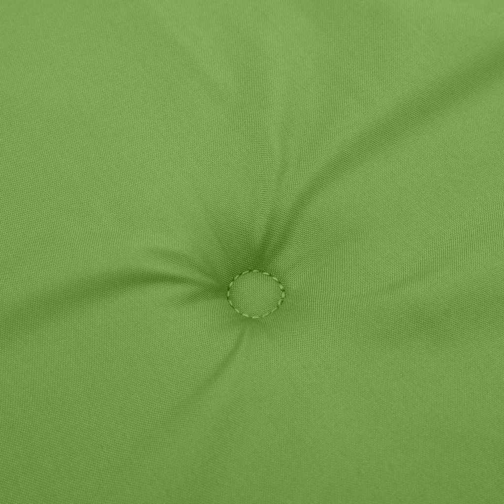 Liegestuhl-Auflage Melange Grün (75+105) x 50 x 4 cm Stoff