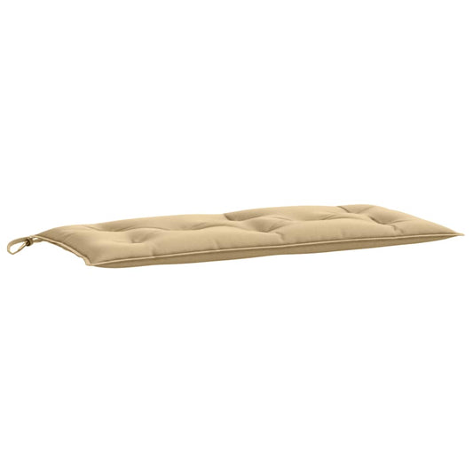 Havebænkpude Melange Beige 100x50x7 cm Stof