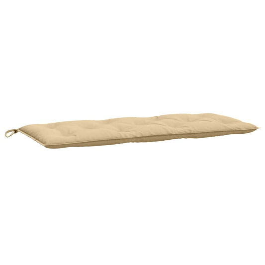 Havebænkpude Melange Beige 120x50x7 cm Stof